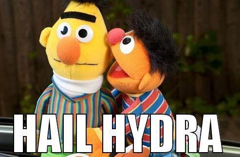 Bert & Ernie - Hail Hydra
