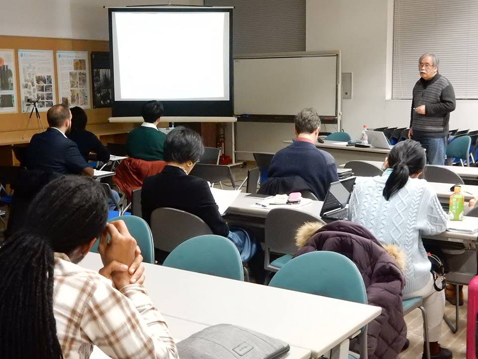 Attending my first J-UNEP conference.