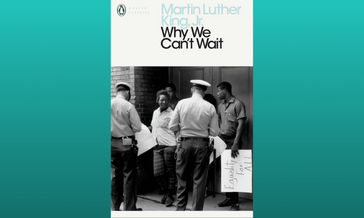 Sustainably Motivated Reading List: Why We Can't Wait Book Cover