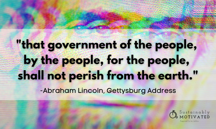 Abraham Lincoln, Gettysburg Address