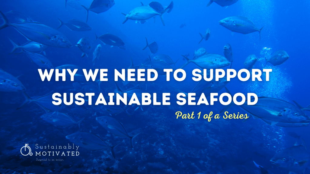 Why we need to support sustainable seafood. Part 1 of a series...
