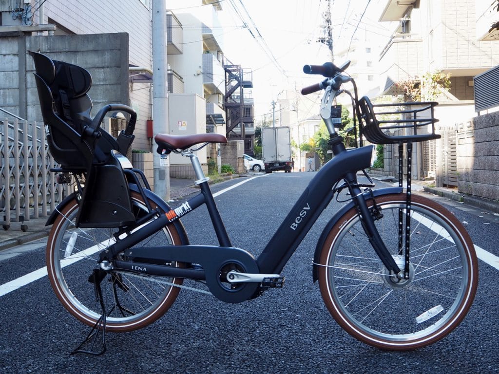 The BESV Lena electronically assisted bicycle.