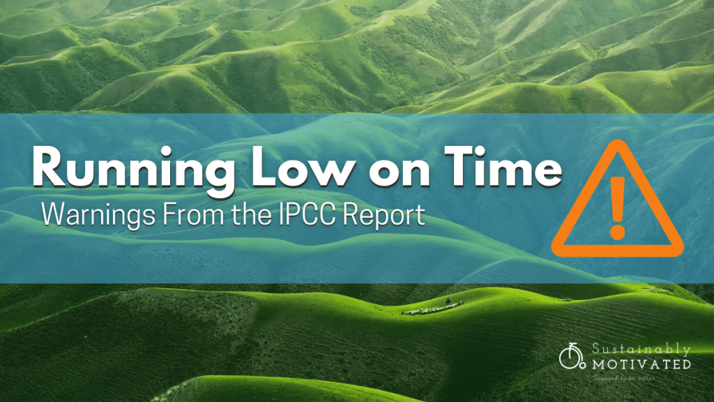 Running Low on Time: Climate Warnings from the latest IPCC Report.