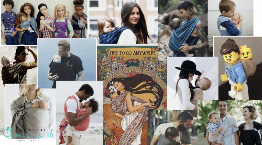 Contemporary babywearing