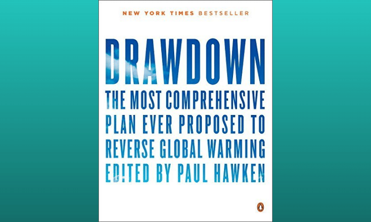 Sustainably Motivated Reading List: Drawdown Book Cover