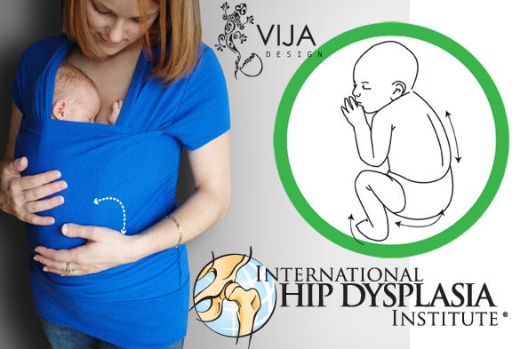 An example of a babywearing t-shirt.