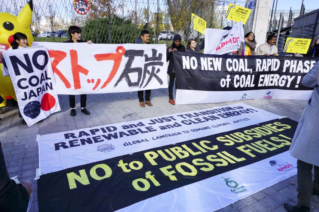 A comprehensive climate education can help young people get interested in global issues. Our global youth have played a critical role in environmental protests, like this one at COP25 in Madrid.