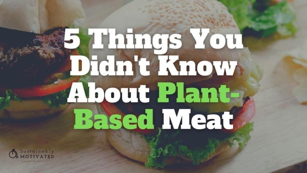 5 Things You Didn't Know About Plant-Based Meat