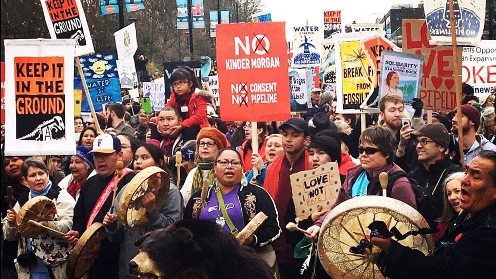 Kinder Morgan Pipeline Protest