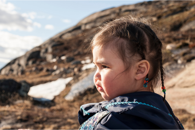 permafrost thaw and climate change create unknown futures for Inuit people.