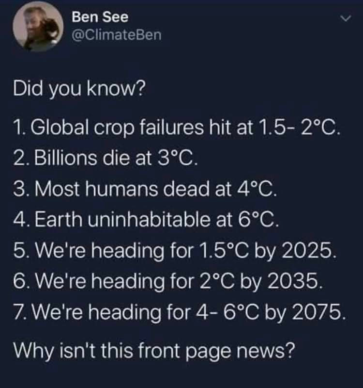 This is a climate emergency.