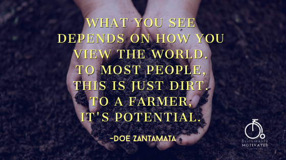 Growing food can offer you a profound connection with nature.