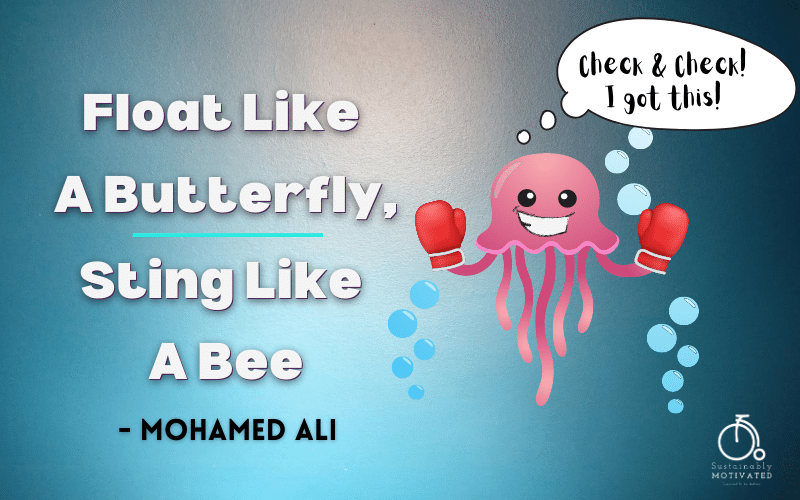 Jellyfish humor to help remind us of the need for adaptability.