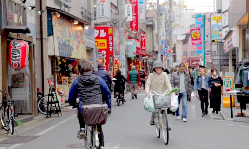 Tokyo cycling