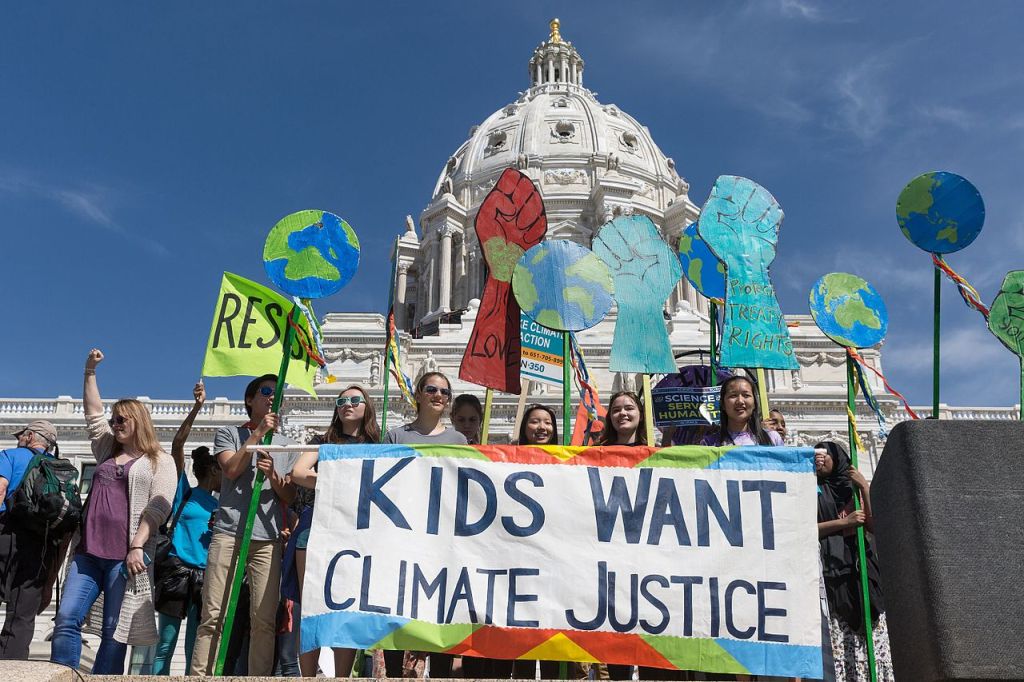 Kids want climate justice! and a climate plan.💪 