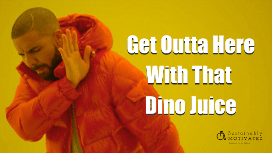 Drake Meme - enough with fossil fuels already.